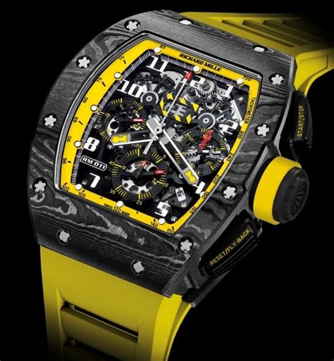 richard mille gelb|richard mille watch maker.